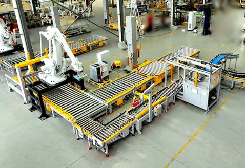 紙盒裝箱碼垛包裝線