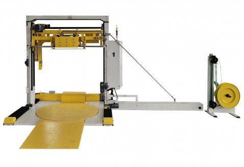 可移動(dòng)纏繞打包一體機(jī)